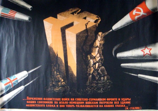 Плакаты 2 мировой войны СССР