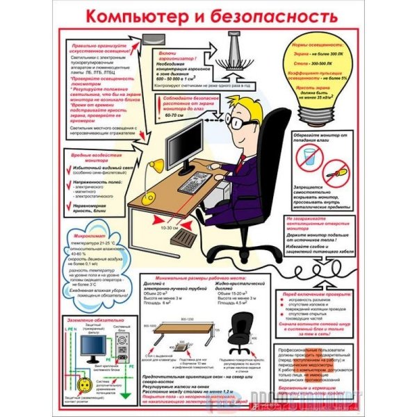 Стенд компьютер и безопасность