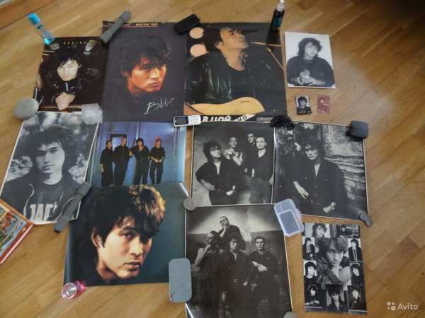 Плакаты Виктора Цоя и группы кино