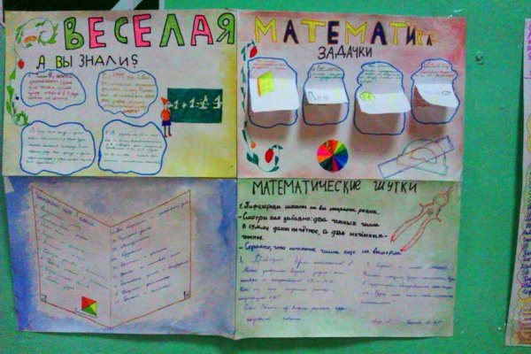 Плакат на день математики