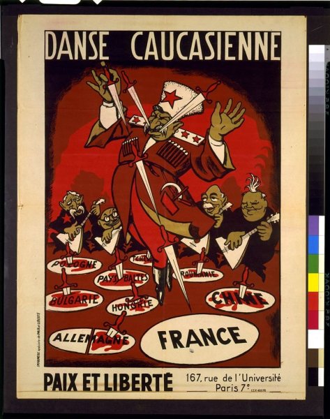 Антисоветские плакаты Европы