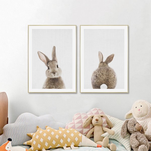 Постеры на стену с кроликами
