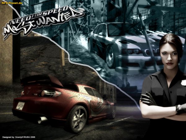 Need for Speed most wanted 2005 арт