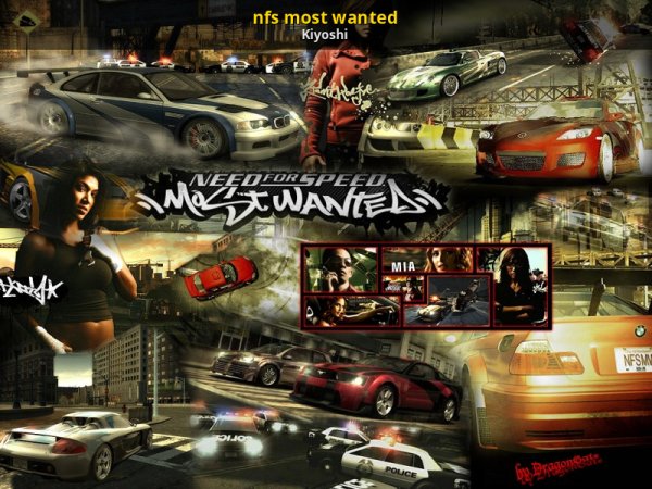 NFS MW 2005 обложка