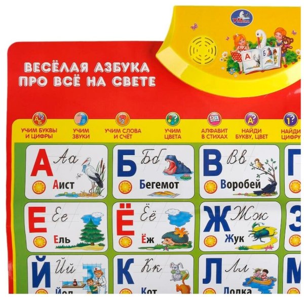 Плакат Азбука Фиксики hx0251-r5
