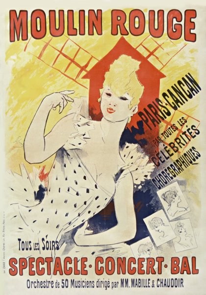 Жюль Шере литография