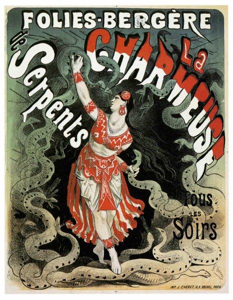 Жюль Шере Мулен Руж плакат