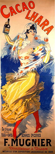 Жюль Шере рекламные плакаты