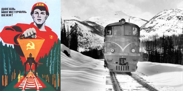 Символика БАМА Байкал Амурской магистрали