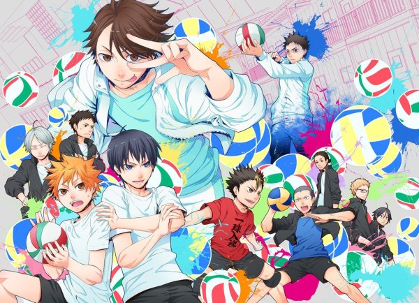 Волейбол Haikyuu