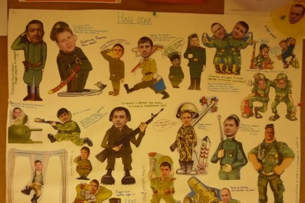 Плакат на 23 февраля в школу мальчикам