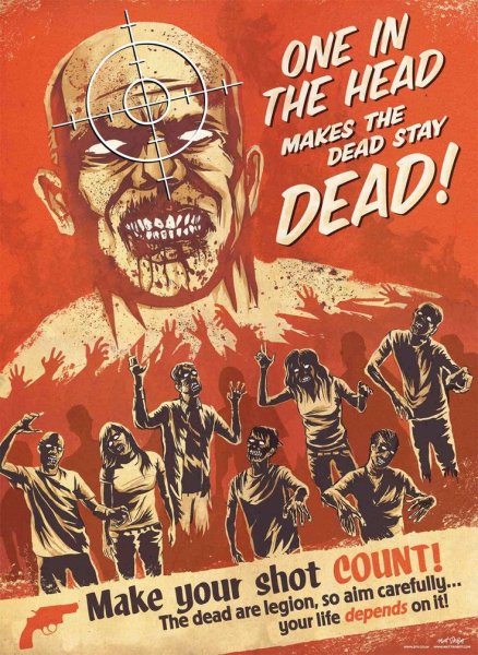 Зомби апокалипсис Постер