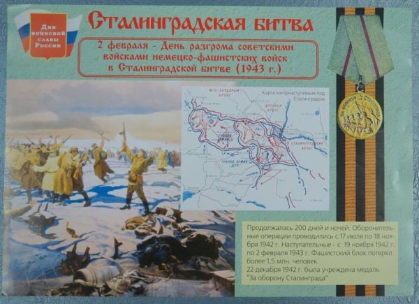 Великие битвы Великой Отечественной войны 1941-1945 стенд