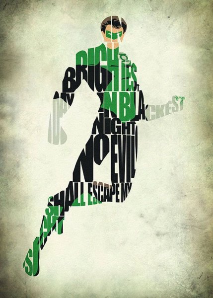 Идеи для плакатов зелёные