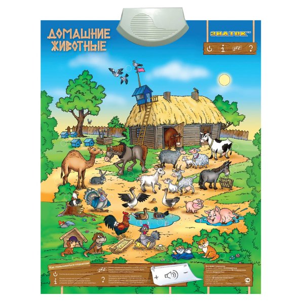 Электронный плакат "домашние животные"