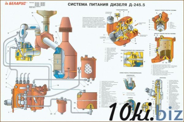Смазочная система двигателя трактора МТЗ-80