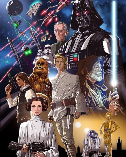 Звездные войны Постер