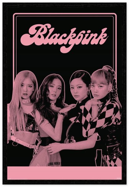 Блэк Пинк плакат