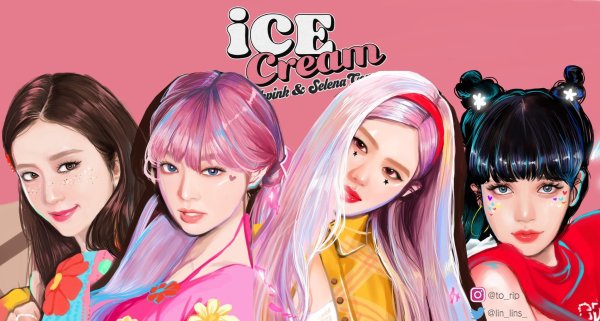 Группа BLACKPINK постеры