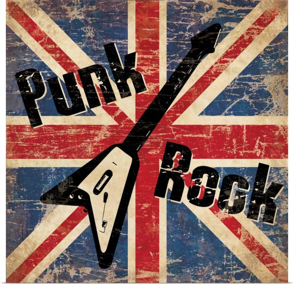 Плакаты в стиле панк
