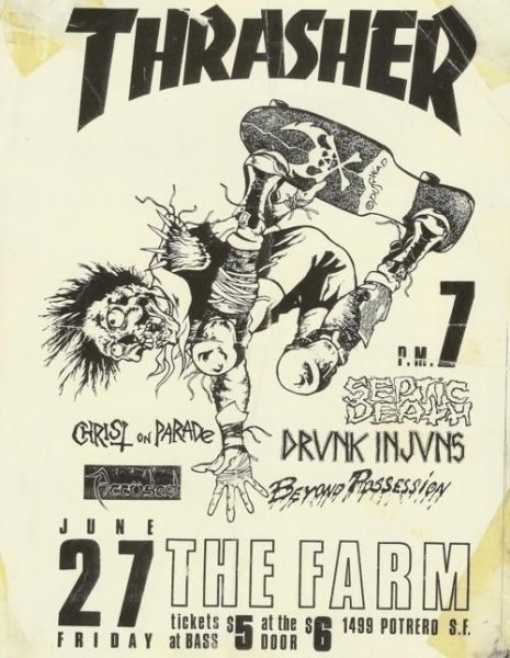 Плакаты в стиле панк рок