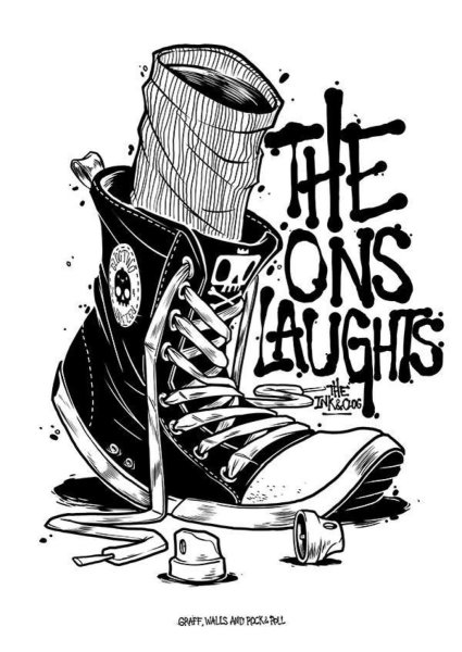 Плакат в стиле граффити