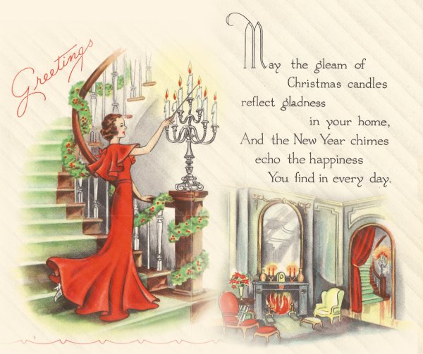 Плакат на Рождество на английском