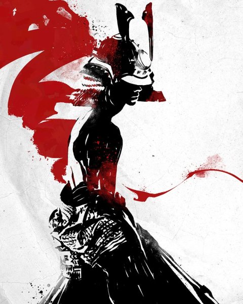 Самурай плакат