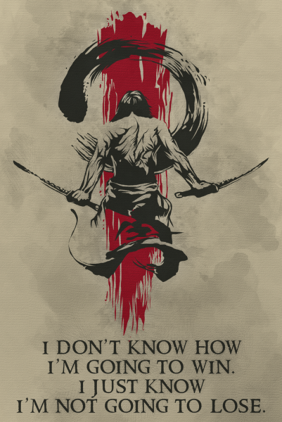 Trash Polka эскизы Самурай