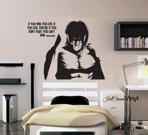 Комната отаку атака титанов