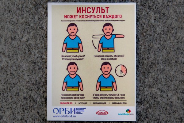 Памятка инсульт
