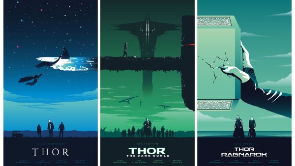 Постер к трилогии