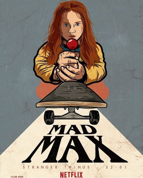 Винтажные плакаты очень странные дела