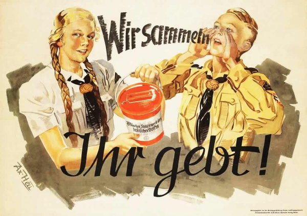 Агитационные плакаты Германии третий Рейх