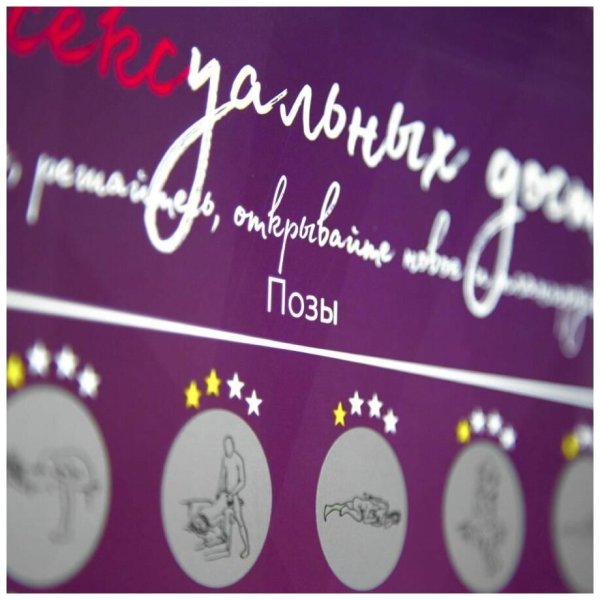 Скретч-плакат truesex постеры