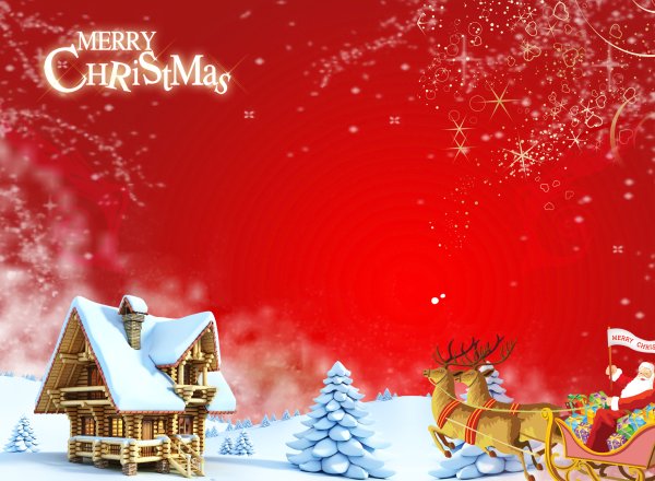 Merry Christmas фон