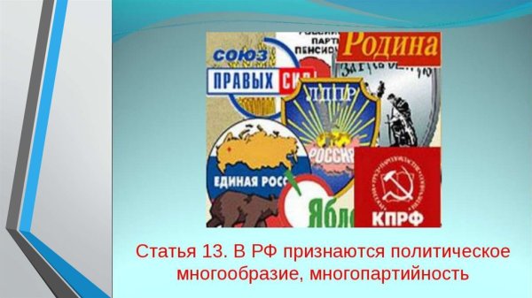 Политическая партия многообразие