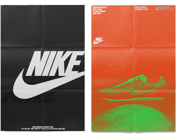 Nike плакат