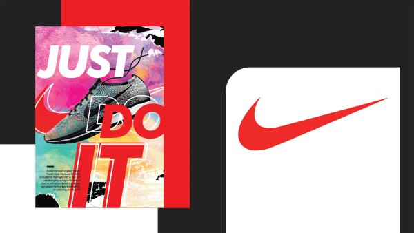 Рекламный плакат найк