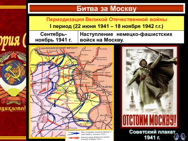 Битва за Москву 1941 Защитим родную Москву