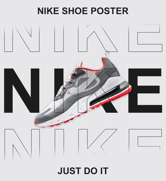 Рекламные постеры найк