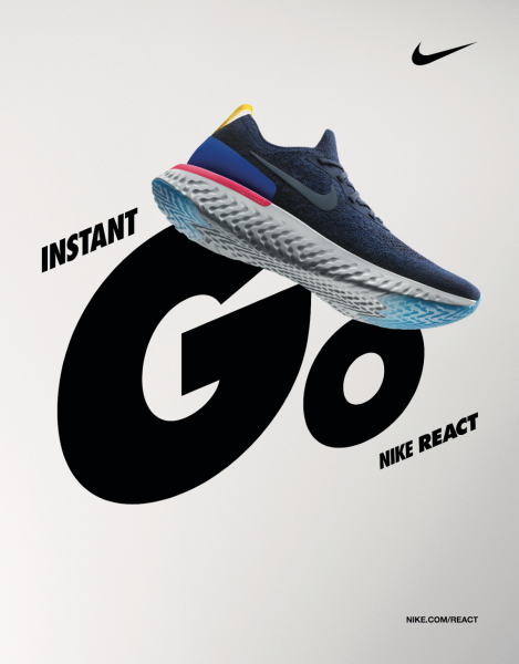 Nike рекламные постеры