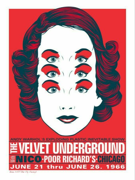 Плакаты в стиле андеграунд