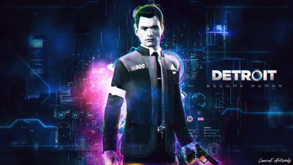 Обложка Детройт стать человеком