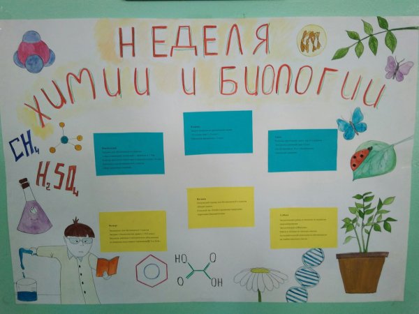 Неделя биологии в школе