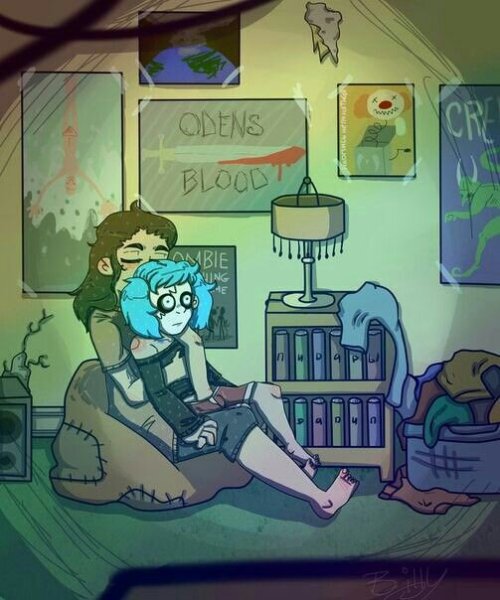 Фон комната Ларри Салли фейс