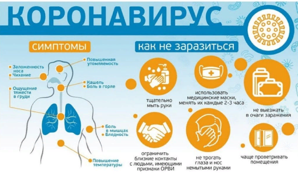 Меры профилактики от коронавируса