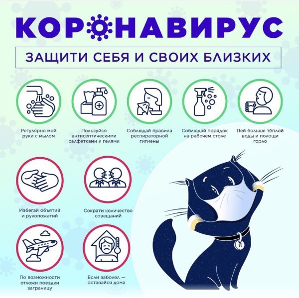Коронавирус правила безопасности