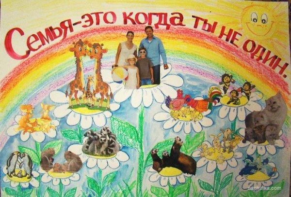 Семейные традиции плакат в садик