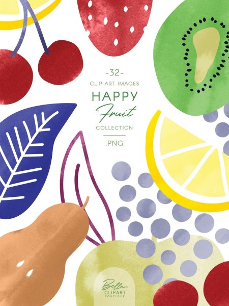 Плакат дизайн фрукты